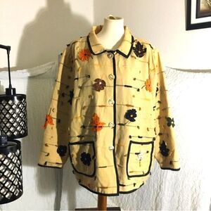 Allure VTG Fall Inspired Blazer Jacket Size 3X